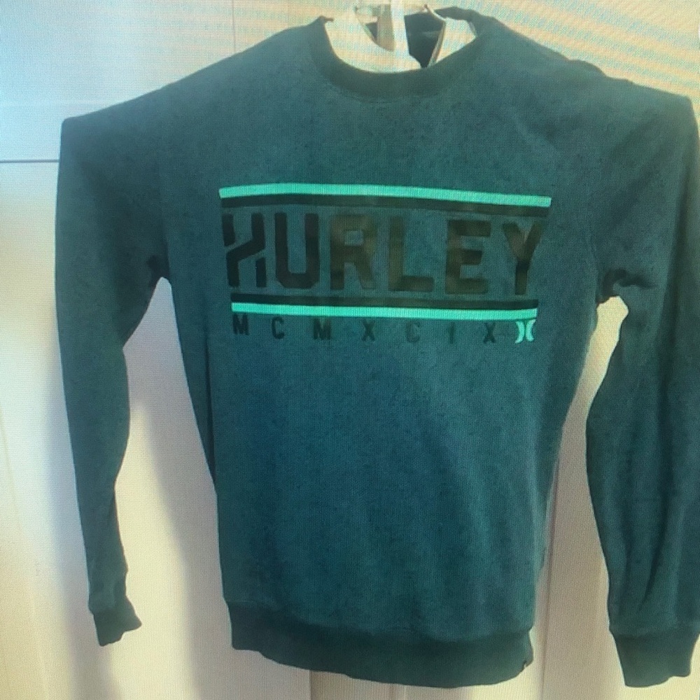 Hurley Men's Teal Sweater